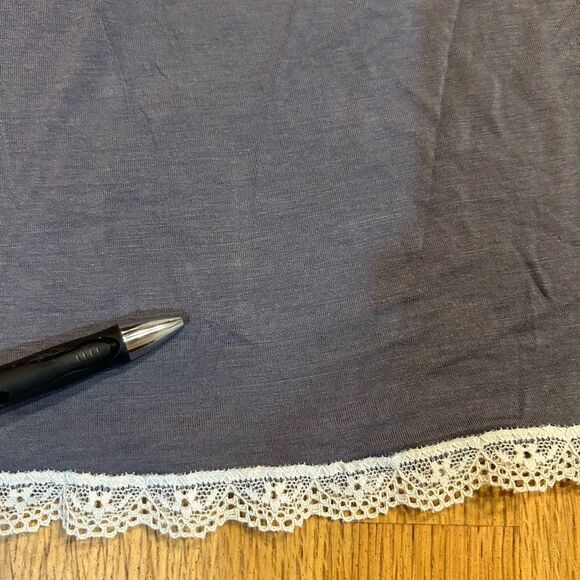 Tahari Gray Sleeveless Spaghetti Strap - Picture 6 of 8